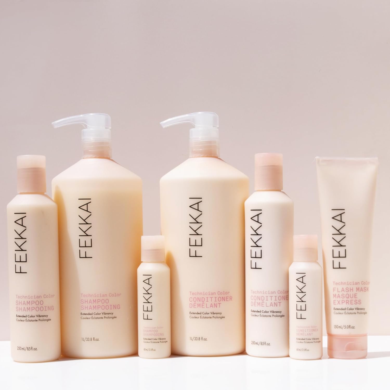 Fekkai Technician Color Shampoo – 1 Liter – Extends Vibrancy of Color-Treated Hair – Salon Grade, EWG Compliant, Vegan & Cruelty Free