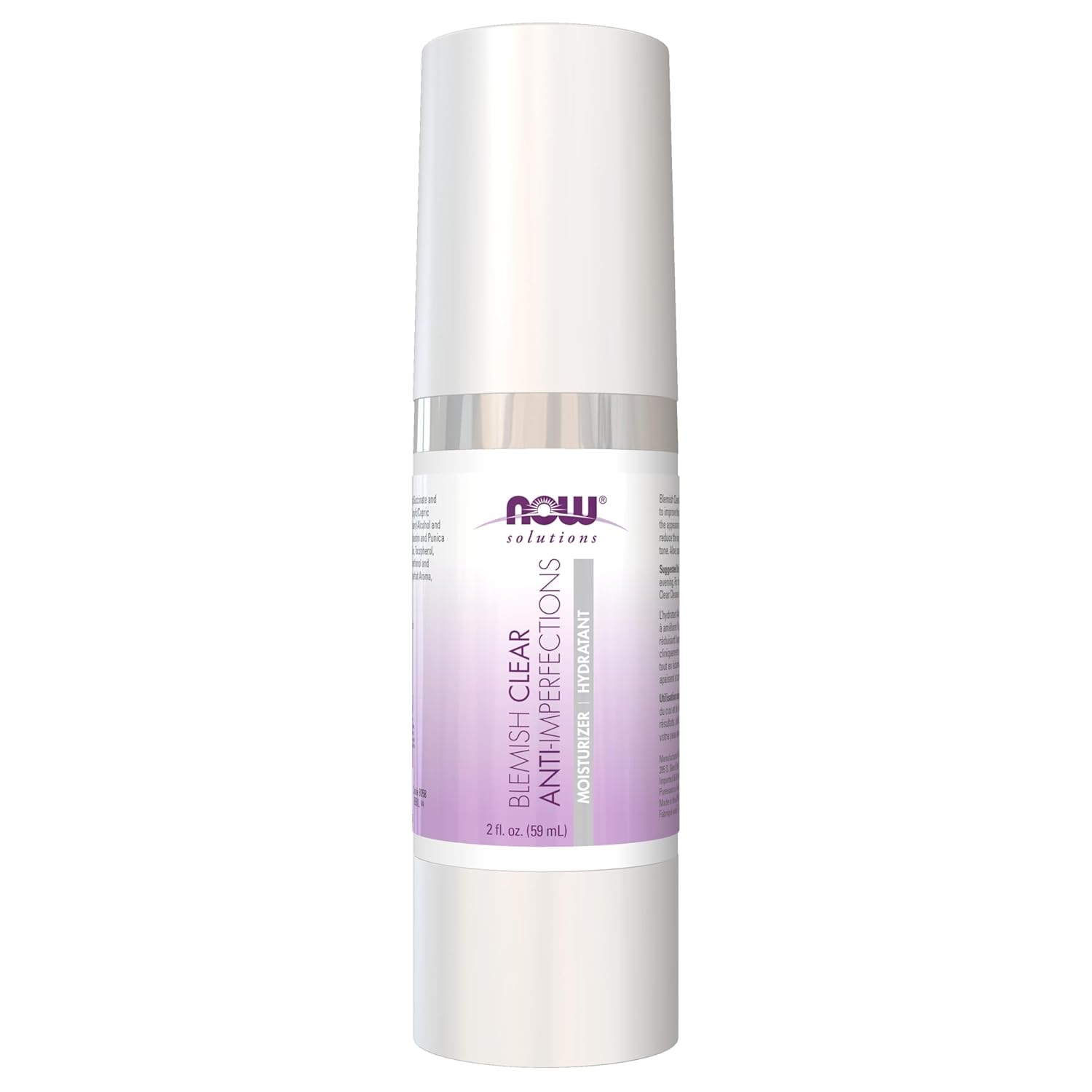 NOW Solutions, Crema hidratante transparente para imperfecciones, mejora la apariencia con la textura y el tono de la piel con hidratación ligera, 2