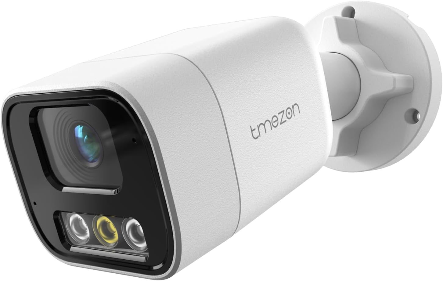 TMEZON Sistema de cámara de seguridad POE 4K 16CH NVR-H.265 4 unids 5MP PoE Home IP Network Cámaras de seguridad con cable con persona Detección de