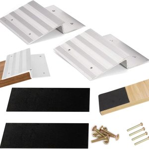Paquete de 2 placas de rampa de aluminio, 11.25 pulgadas, crea tus propias rampas para cargar y descargar fácilmente y de forma segura tus Paquete de 2 placas de rampa de aluminio, 11.25 pulgadas, crea tus propias rampas para cargar y descargar fácilmente y de forma segura tus