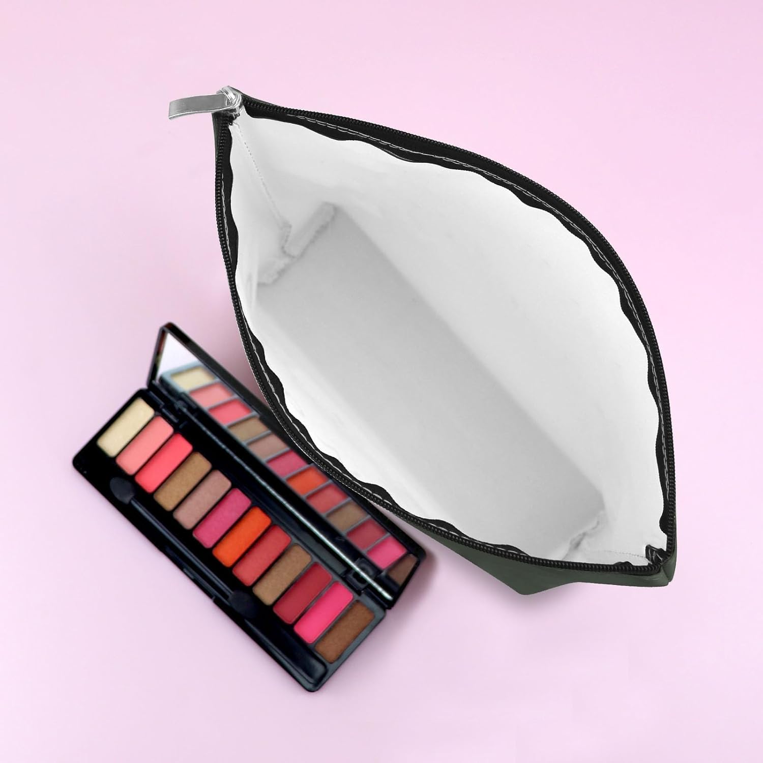 Mxrymvu Mahjong – Bolsa de maquillaje para niñas, regalo para amantes de Mahjong, bolsa de cosméticos, regalos de jubilación para ella, Gris