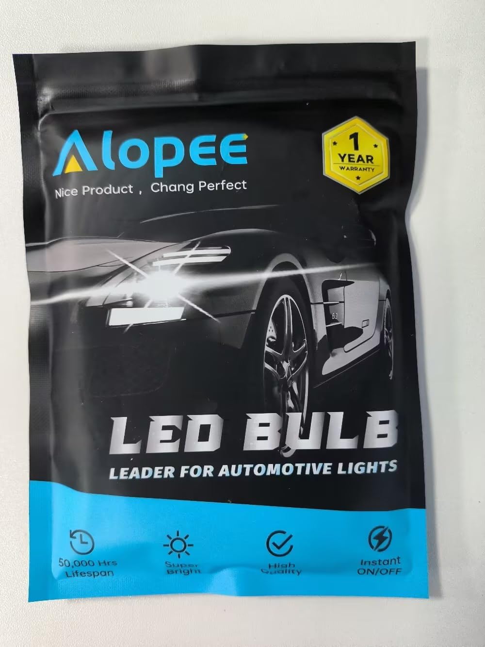 Alopee 4 bombillas LED 194 ámbar, bombilla C194 9SMD 2835 chips, bombilla LED 912, 921 2825 W5W 158 501, repuesto sin errores para luz de marcador
