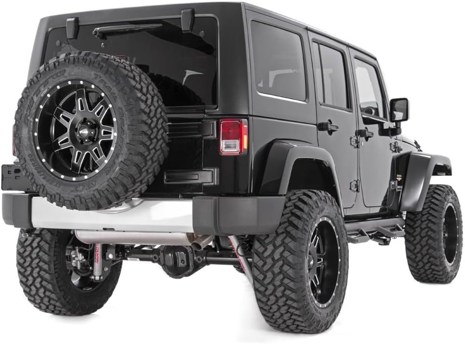 Rough Country 1053 separador de porta neumáticos de rueda de repuesto para Jeep