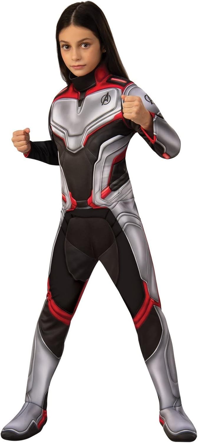 Avengers Endgame – Disfraz de equipo para niños, Multi Color, talla única