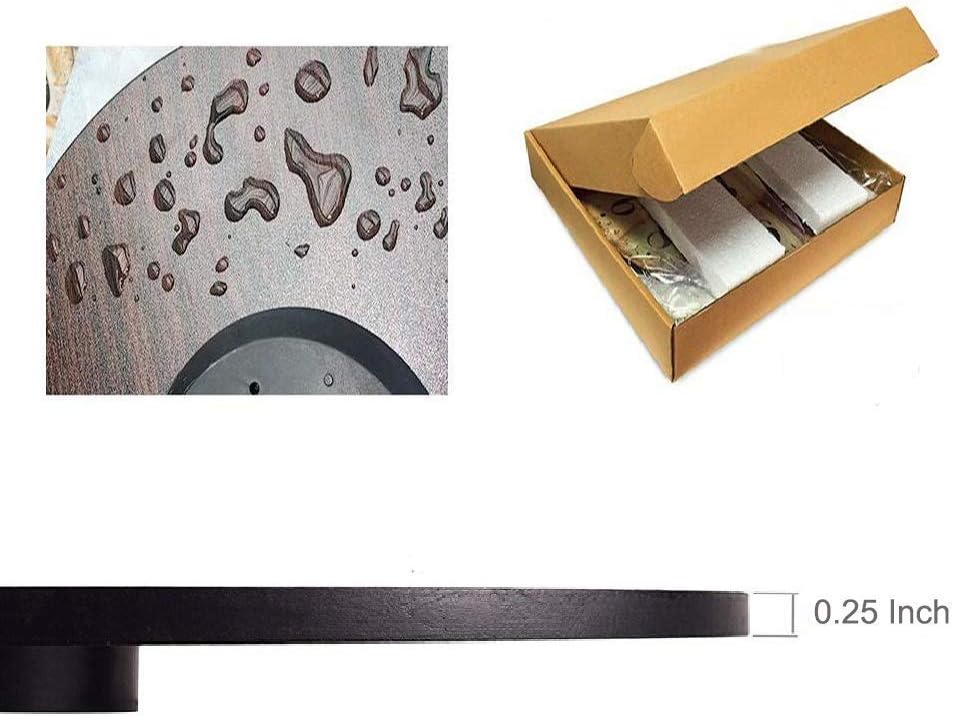 Reloj de pared de madera de 15 pulgadas, silencioso, sin tictac, estatua de Kokopelli, reloj colgante con números arábigos para el hogar, cocina,