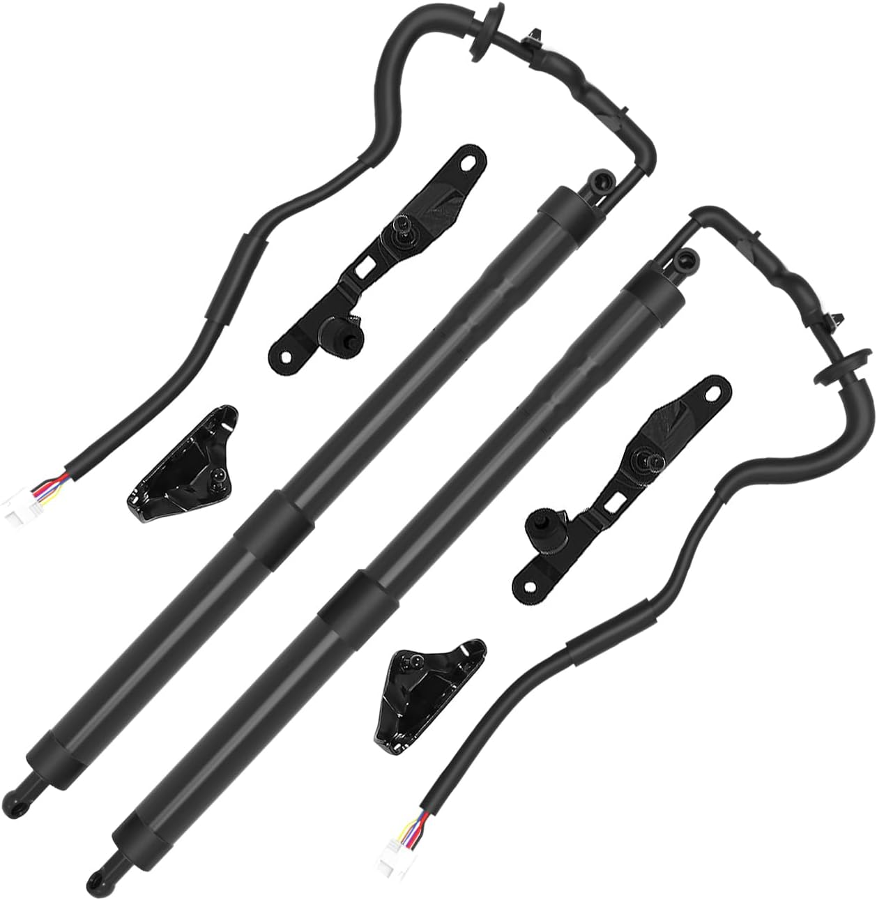 GVPART4U 6891009010 Actuador de puerta elevadora 2013-2018 Toyota RAV4 puntales de elevación de escotilla trasera eléctrica 1 par, 2 piezas de