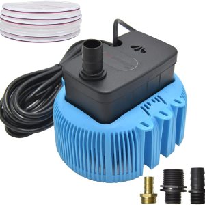 Bomba de cubierta de piscina Bombas de sumidero sobre el suelo Bomba de agua 850GPH Eliminación de agua con 3 adaptadores Manguera de drenaje de 16 Bomba de cubierta de piscina Bombas de sumidero sobre el suelo Bomba de agua 850GPH Eliminación de agua con 3 adaptadores Manguera de drenaje de 16