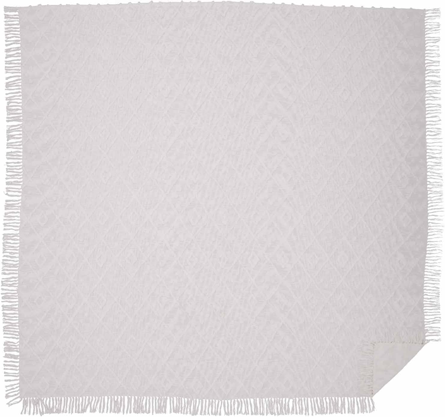 Piper Classics Harmony Colcha tamaño King con flecos, 107 pulgadas de largo x 130 pulgadas de ancho, granja, bohemio, ropa de cama de felpilla