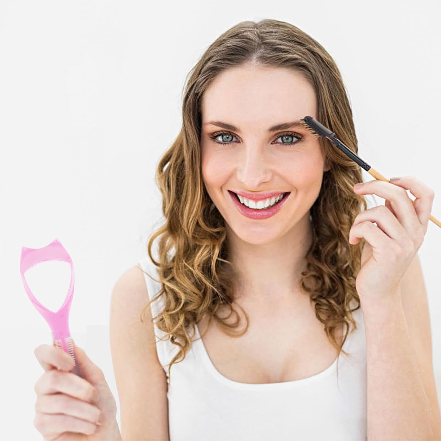 Máscara de pestañas 3 en 1, máscara de pestañas para maquillaje, herramienta cosmética para pestañas, herramienta superior e inferior para pestañas