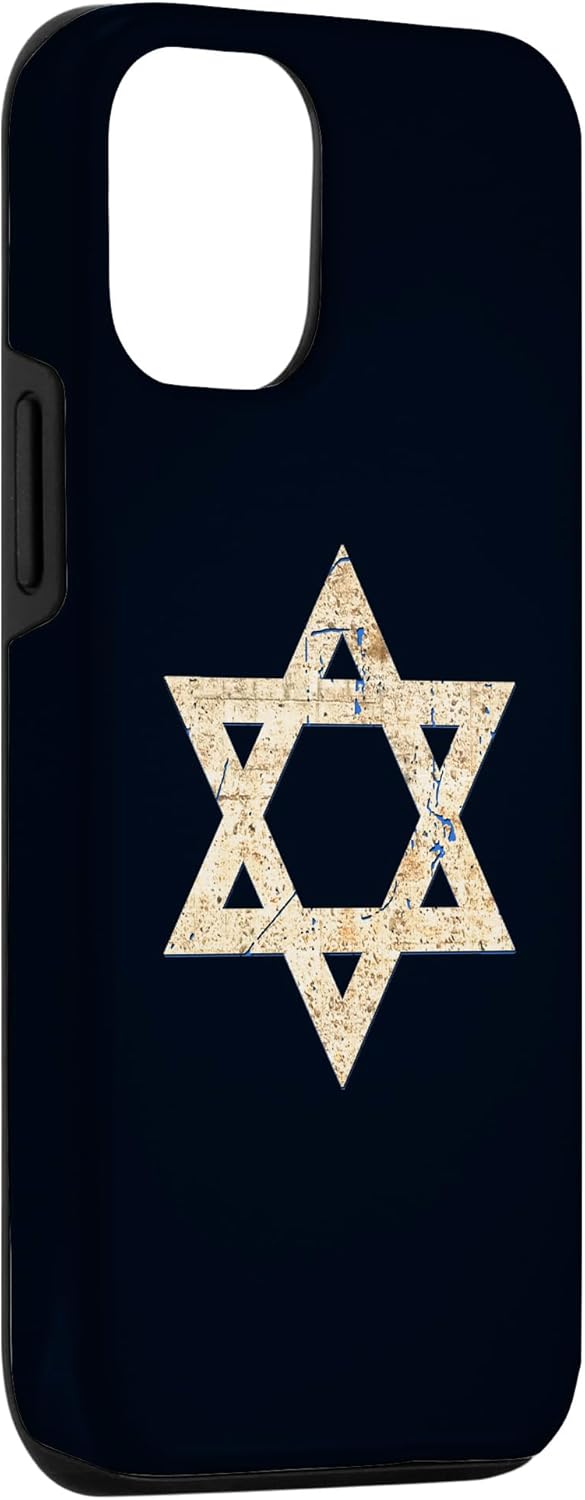 iPhone 1212 Pro Star of David,Estuche de regalo patriótico israelí