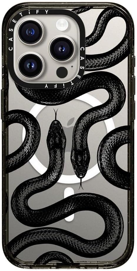 CASETiFY Impact – Funda para iPhone 15 Pro 4 veces probada contra caídas de grado militar, protección contra caídas de 8.2 pies, compatible con