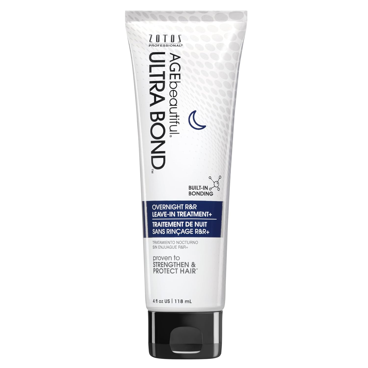 ULTRA BOND Overnight R&R Strengthen – Tratamiento capilar sin enjuague con unión integrada, diseñado para proteger el cabello rubio tratado con