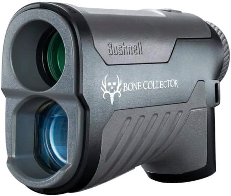 Bushnell Bone Collector 1000 Telémetro, buscador de rango de caza con compensación de rango de ángulo para tiro y caza
