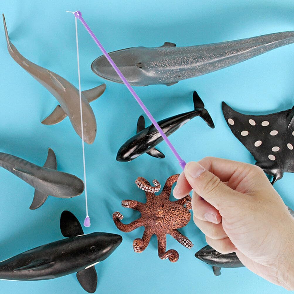 30 Uds bastones de pesca magnéticos juego de pesca juguete pesca caña de pescar caña de pescar postes magnéticos obras piscina bañera juguetes para
