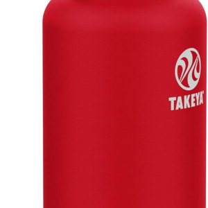 Takeya Originals – Botella de agua de acero inoxidable aislada al vacío de 32 onzas con tapa con popote, fuego Takeya Originals – Botella de agua de acero inoxidable aislada al vacío de 32 onzas con tapa con popote, fuego
