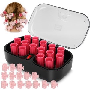 Juego de varillas de permanente para el cabello, rodillos térmicos instantáneos, rodillos térmicos eléctricos, 15 piezas de cabello eléctrico Juego de varillas de permanente para el cabello, rodillos térmicos instantáneos, rodillos térmicos eléctricos, 15 piezas de cabello eléctrico