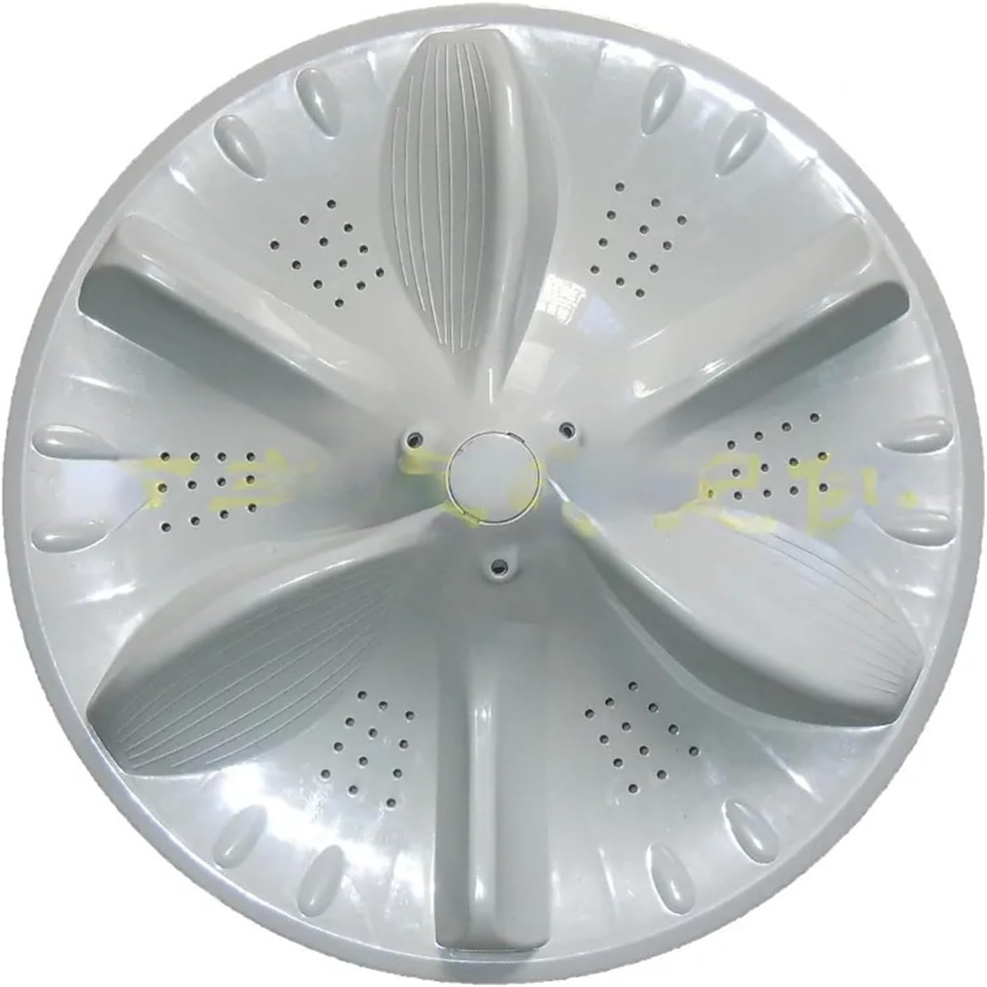 Accesorios de ruleta para lavadora, 1 pieza de pulsador de lavadora chasis de placa giratoria hoja de agua, compatible con Midea MB70-8000DQCS