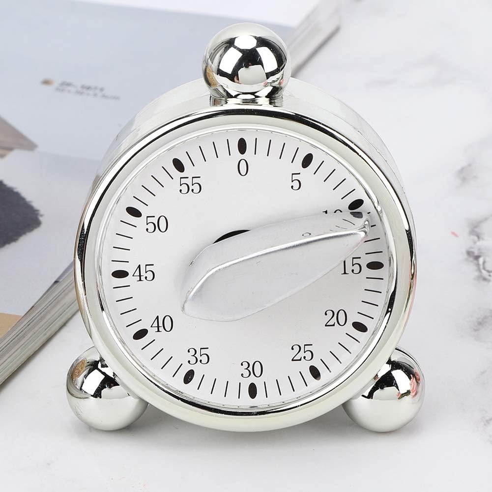 Temporizador de horneado, temporizador mecánico, recordatorio de cocina, reloj despertador preciso para cocina, peluquería y salón de belleza