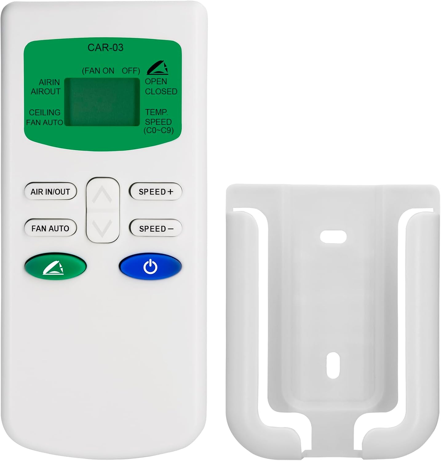 Mando a distancia de repuesto para ventilador de ventilación de techo Maxxair MaxxFan Deluxe AIRXCEL 00-04500K 00-04700K 00-04800K 00-04900K