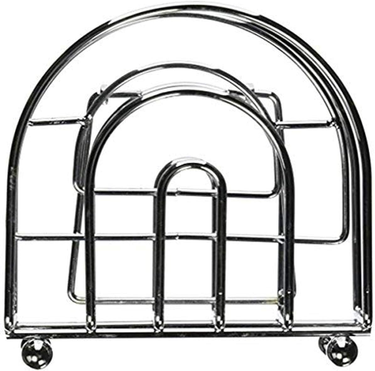 Uniware Servilletero de acero 20210, mediano, plateado