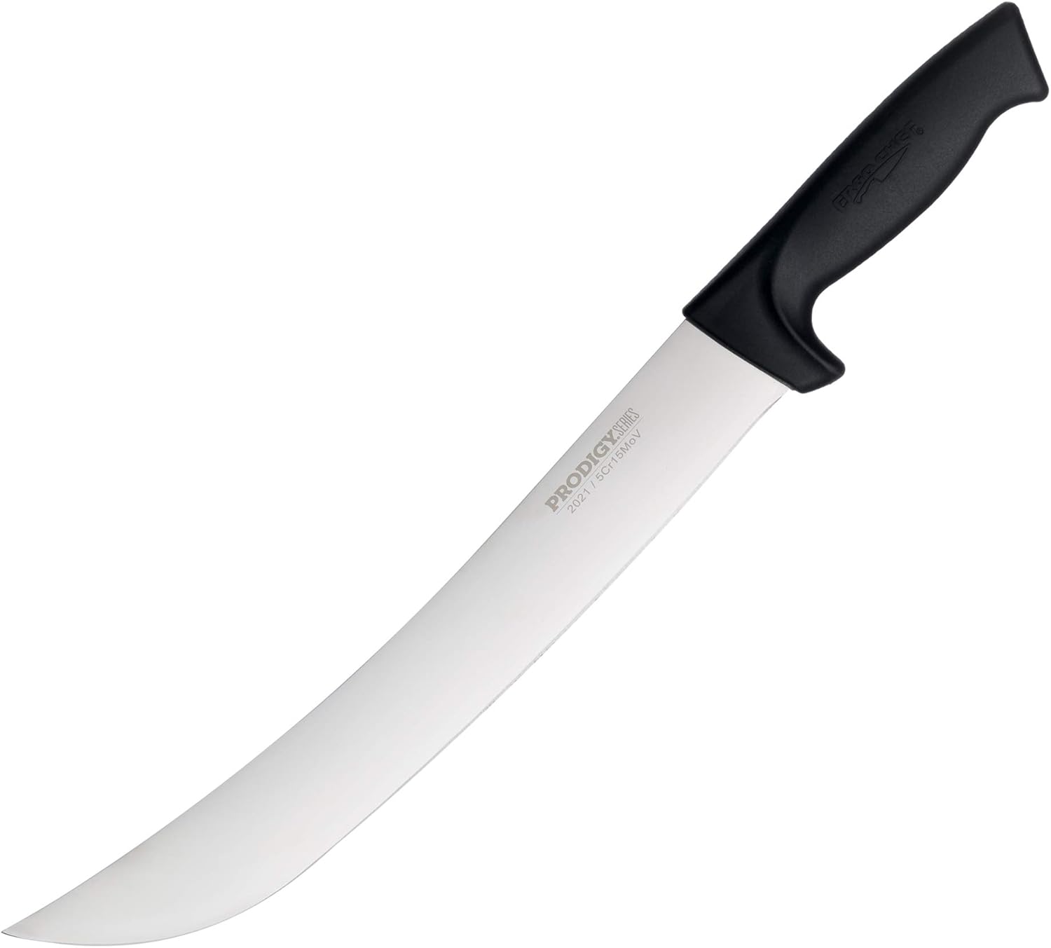 Ergo Chef Prodigy – Cuchillo de corte curvado de 12 pulgadas y tenedor de tallado Pro Series, 12 pulgadas y 8 pulgadas