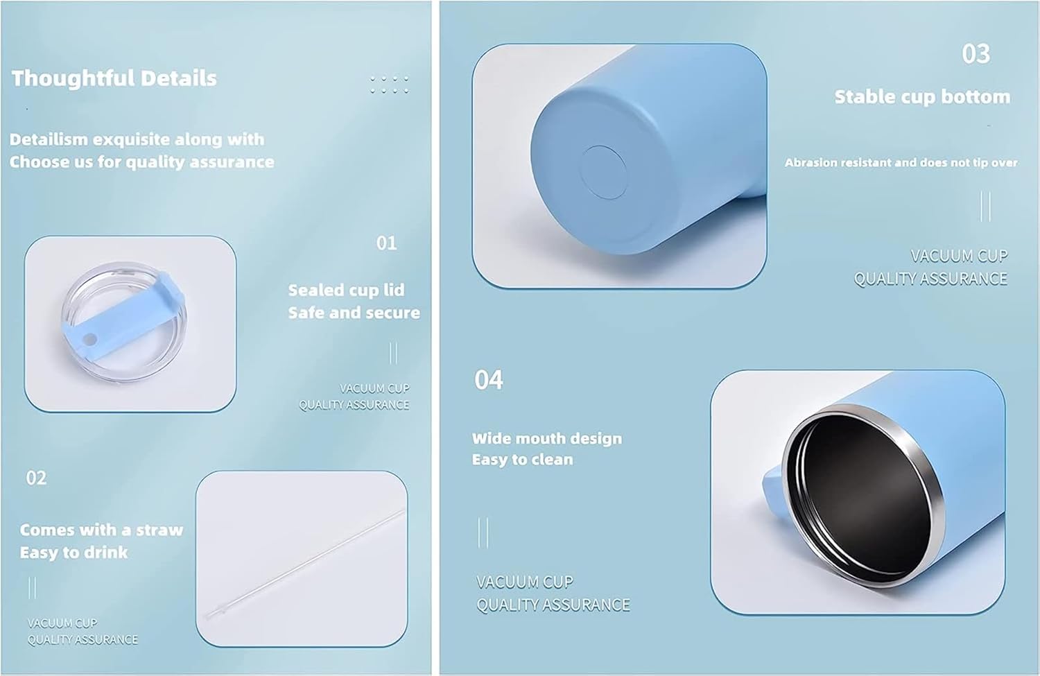 Simply Modern – Botella de agua aislada de 40 onzas con pajilla, vaso de viaje con asa, para mujeres y hombres (negro, 40 onzas)