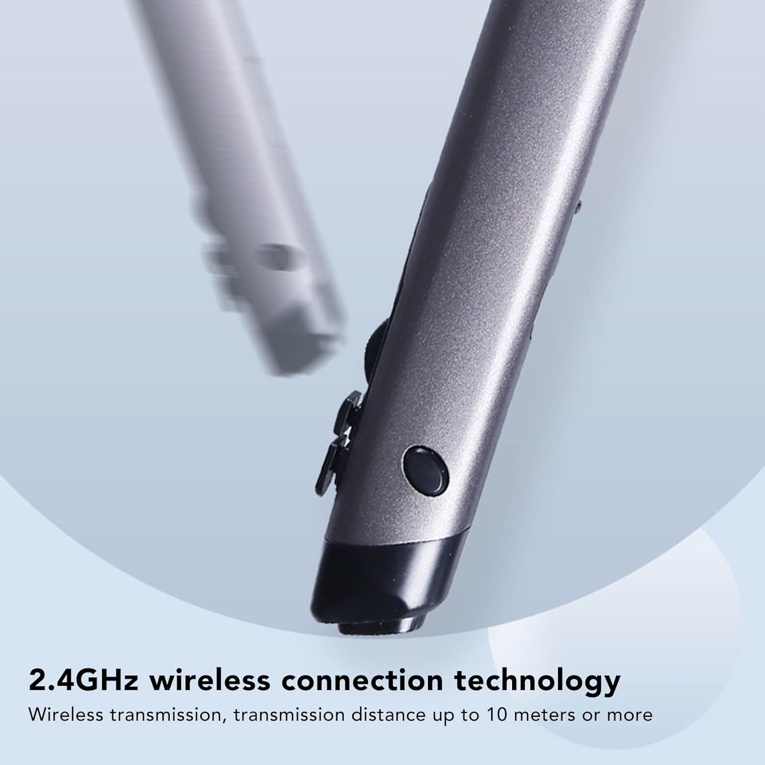SUNGOOYUE Ratón óptico de bolsillo, 1200 DPI ratón óptico con modo dual de aire 2.4 GHz y formas Bluetooth para conectarse para PC, portátil, PC,