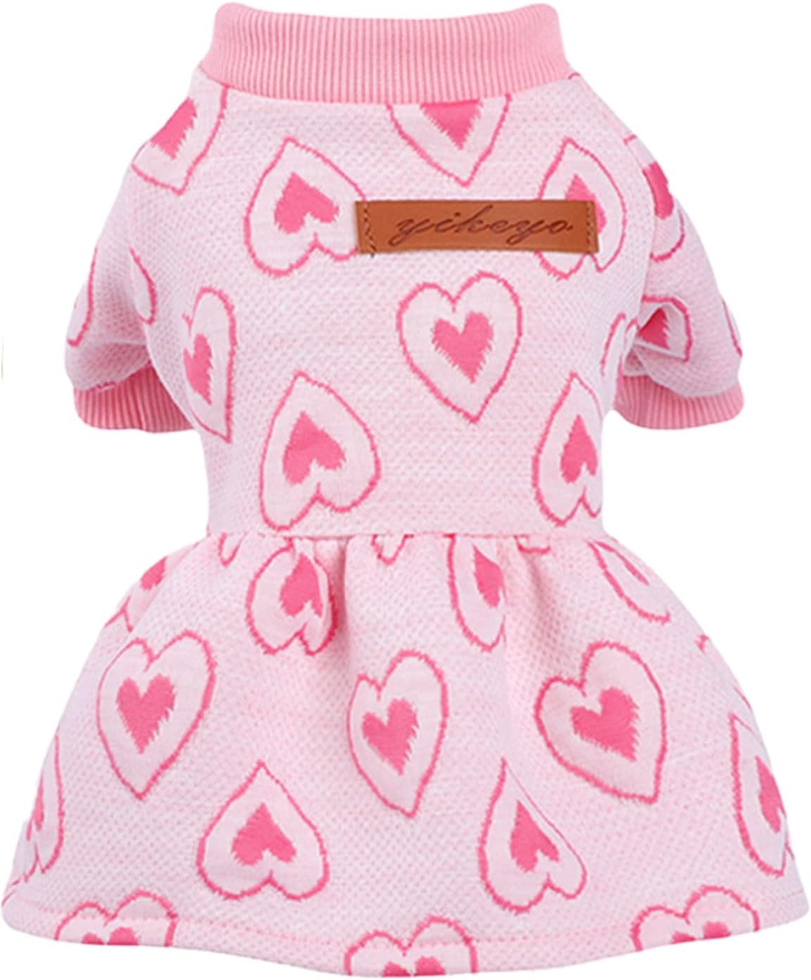 Vestido de Navidad para perro, vestidos de perro para perros pequeños, niña, ropa de otoño e invierno, ropa cálida para cachorros, sudaderas para