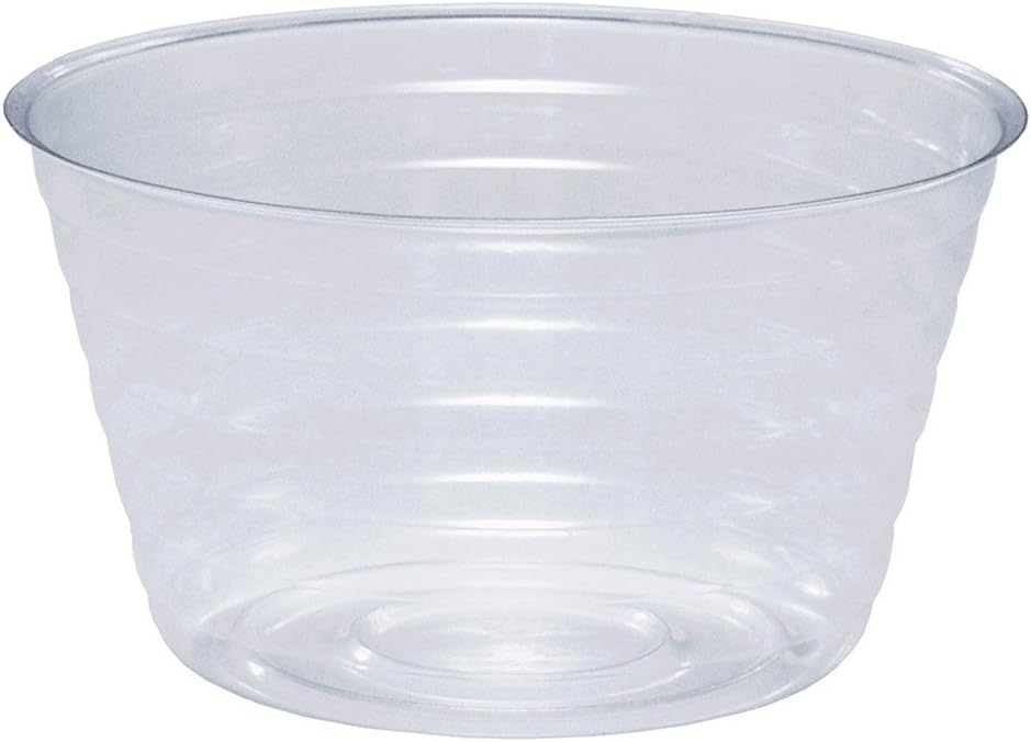 CWP L-0061 – Forro de plástico de vinilo de PVC de calibre pesado, 6 pulgadas de diámetro, transparente