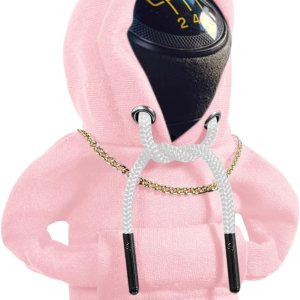 Sudadera con capucha para palanca de cambios de automóvil, divertida perilla de palanca de cambios, suéter para invierno, decoración de accesorios Sudadera con capucha para palanca de cambios de automóvil, divertida perilla de palanca de cambios, suéter para invierno, decoración de accesorios