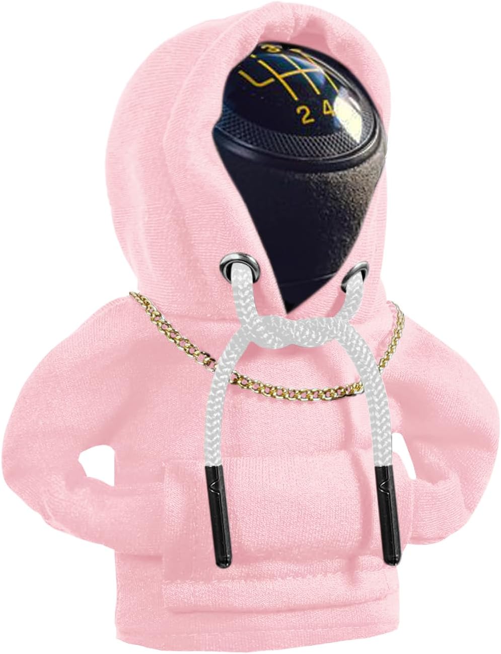 Sudadera con capucha para palanca de cambios de automóvil, divertida perilla de palanca de cambios, suéter para invierno, decoración de accesorios