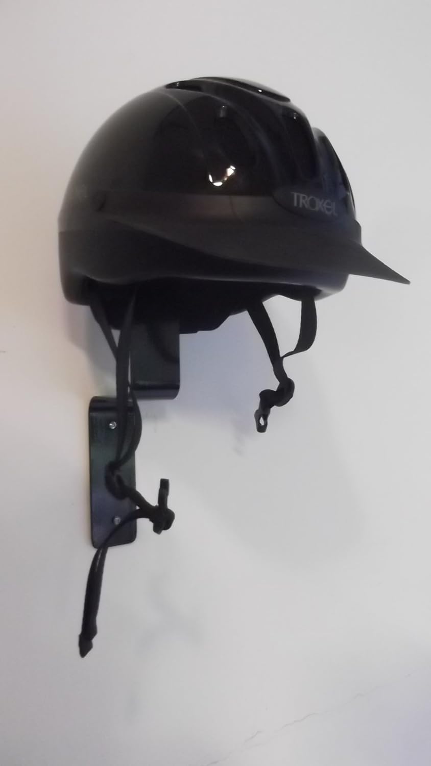 Estante de almacenamiento y exhibición de montaje en pared para casco