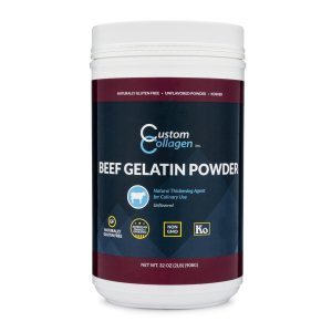 Polvo de gelatina liso 2 libras (32 onzas) Sin sabor, Kosher, Puro Para uso culinario, caramelos de gomita, chupitos de gelatina y más Polvo de gelatina liso 2 libras (32 onzas) Sin sabor, Kosher, Puro Para uso culinario, caramelos de gomita, chupitos de gelatina y más