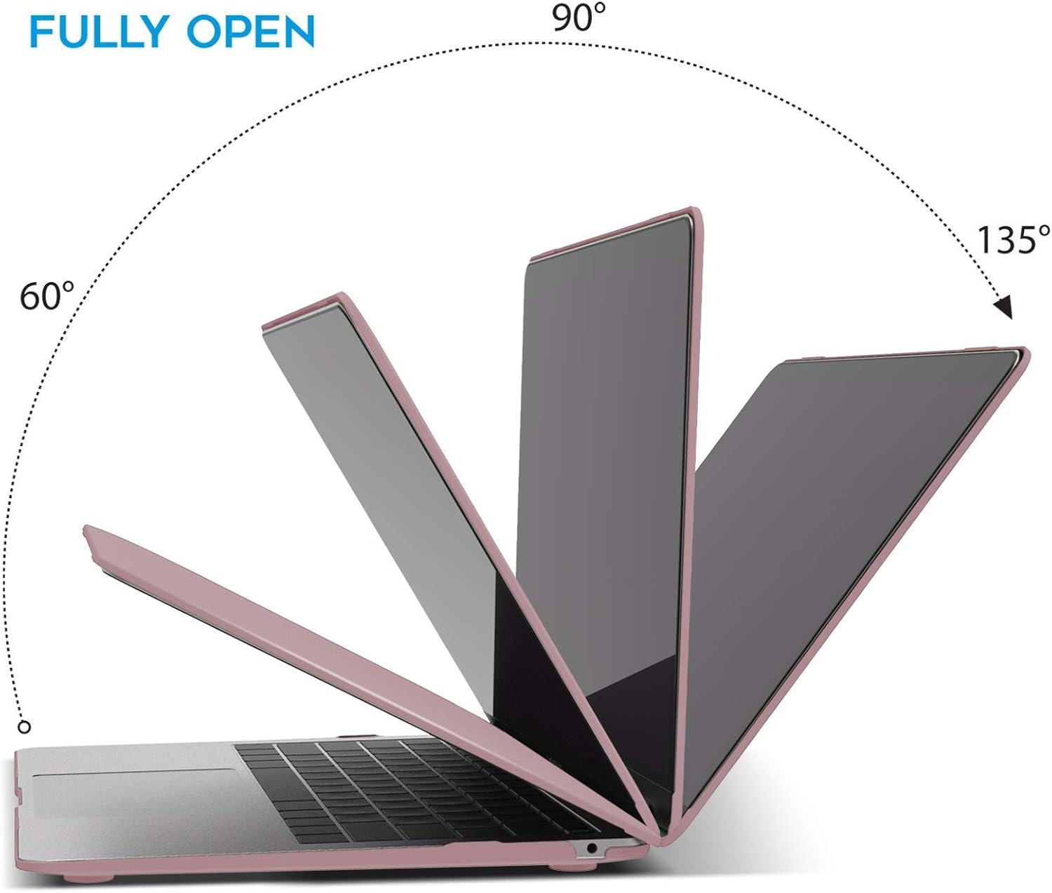 IBENZER – Carcasa rígida para MacBook Air de 13 pulgadas versión 2020, 2019, 2018, A1932, A2179, con funda de teclado para Apple Mac Air 13 Retina