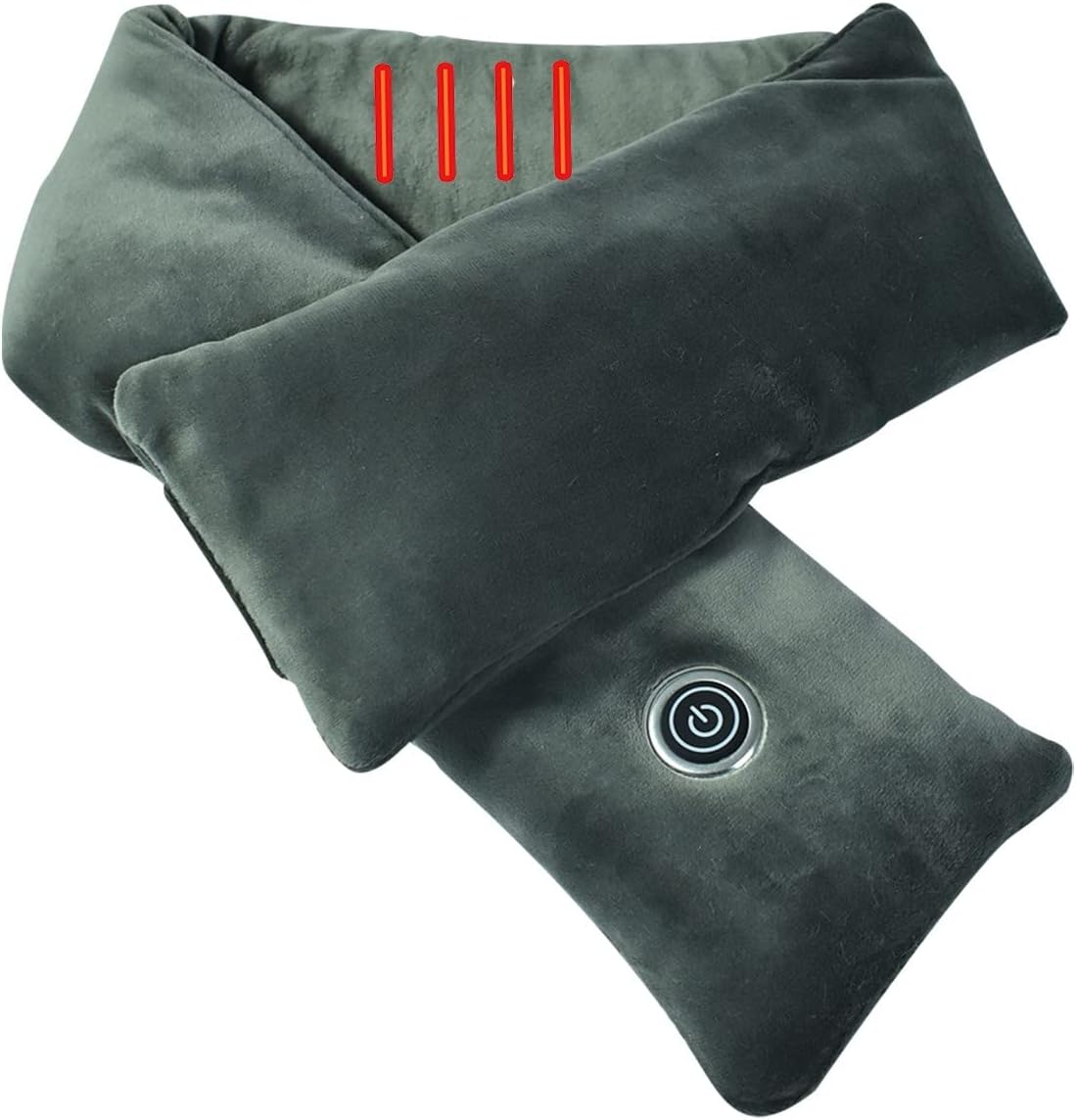 Ofertas de almacén de liquidación de Tienda, bufanda calefactable, almohadilla térmica para el cuello, para hombres y mujeres, calentador de cuello
