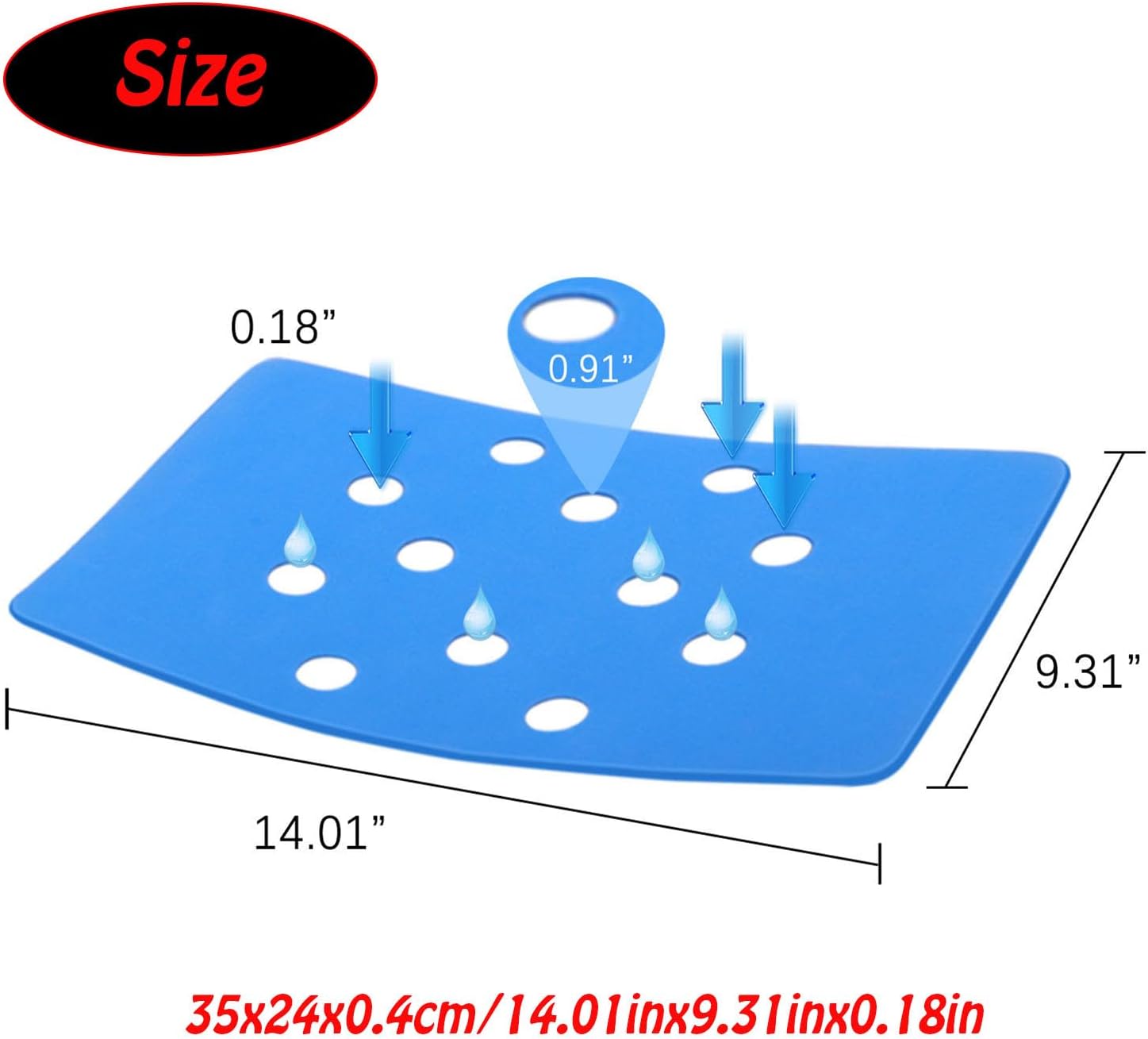 Alfombrilla de asiento para silla de ducha, cojín para silla de ducha, impermeable, antideslizante, almohadilla de espuma EVA con adhesivo para