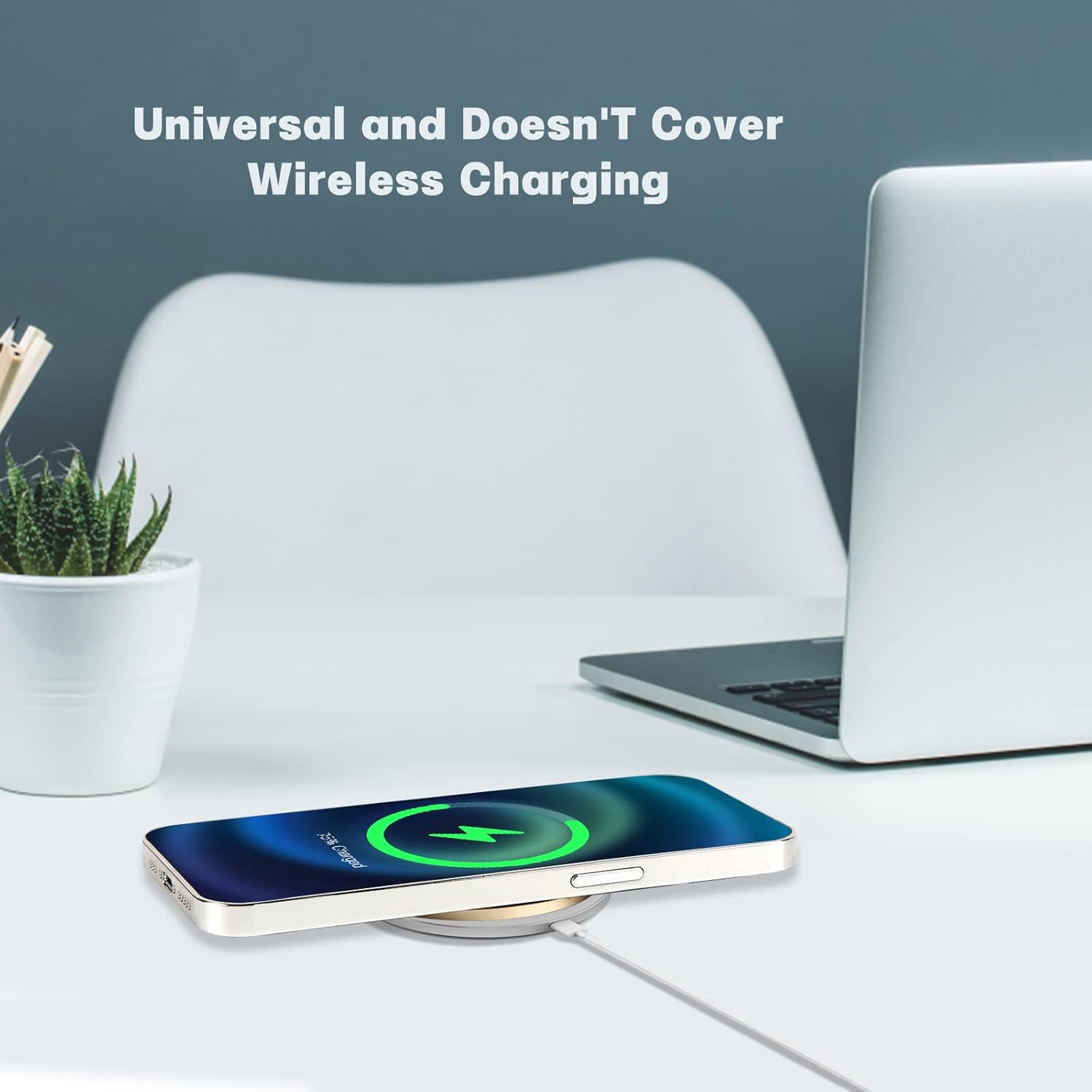 DAKRAJ Soporte magnético de metal para teléfono compatible con iPhone 141312, fundas magnéticas y MagSafe, soporte extraíble para teléfono, ángulo