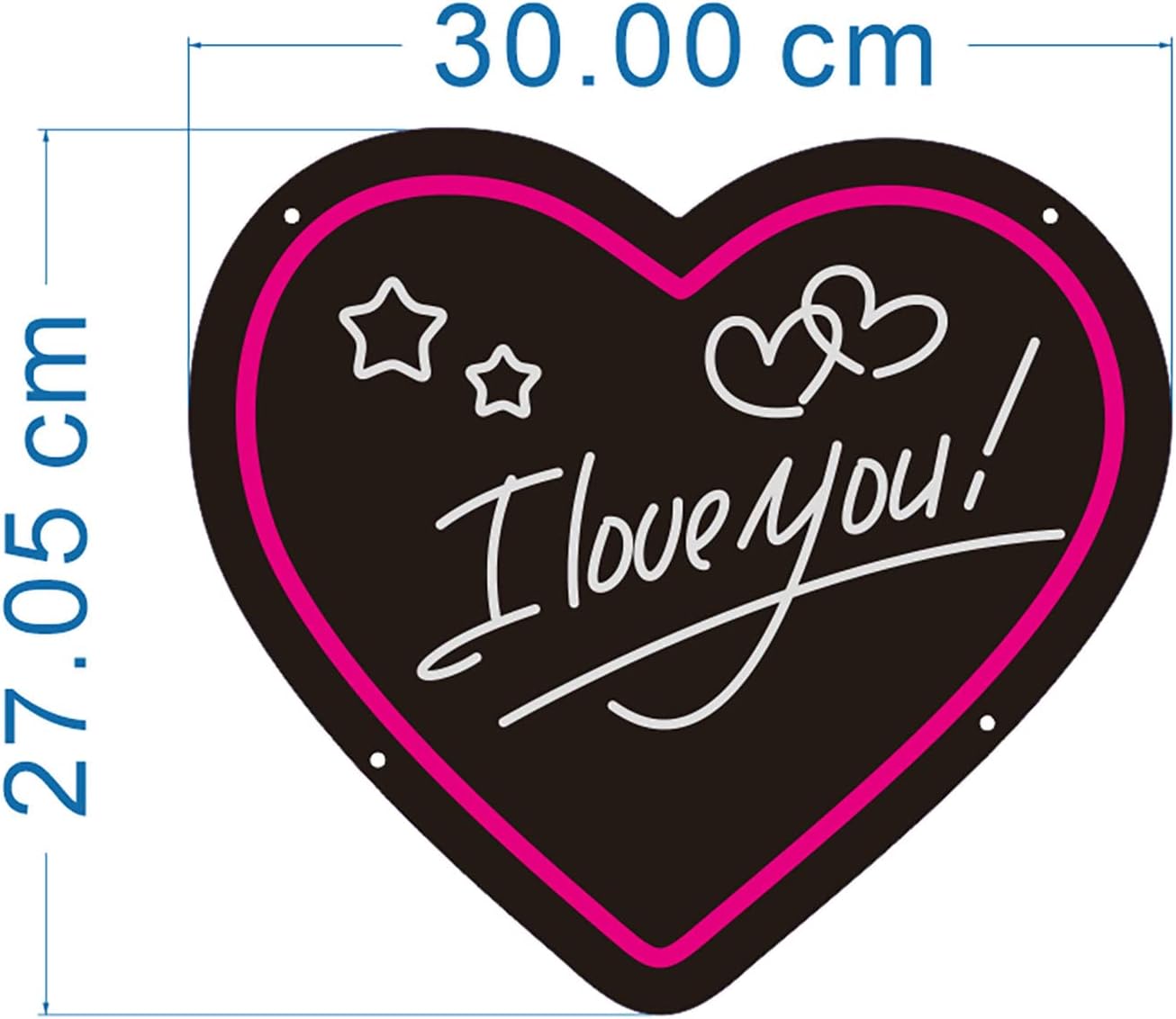 Letrero de neón con texto en inglés “I Love You” para decoración de eventos, letrero de luz de neón LED para patio, jardín, hogar, decoración de