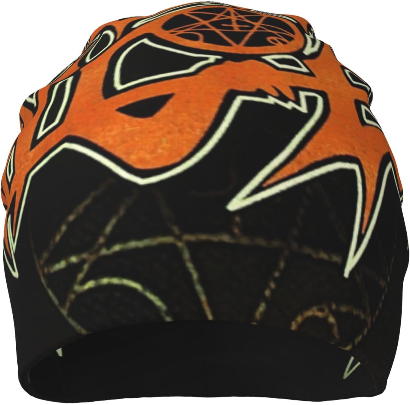 KyjsiUhyU Morbid – Gorros de ángel con banda de metal para hombres, mujeres y adolescentes  Moda delgada unisex Aldult Skull Knit Hat sombrero de