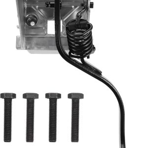 Motoforti Conjunto de pedal de embrague, para Ford F250 F350 F450 F550 1999 2000 2001 2002 2003, metal, tono plateado, 1 juego Motoforti Conjunto de pedal de embrague, para Ford F250 F350 F450 F550 1999 2000 2001 2002 2003, metal, tono plateado, 1 juego