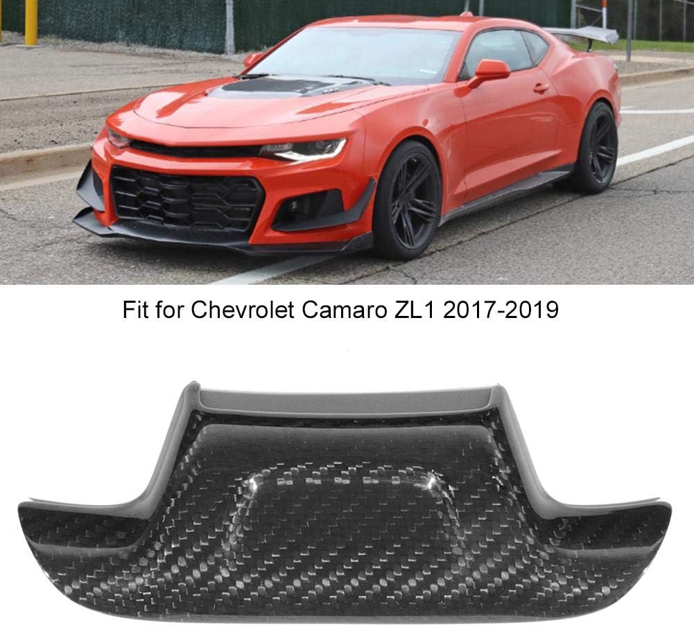 Funda de volante de fibra de carbono para Chevrolet Camaro ZL1 2017-2019 (sin agujero)
