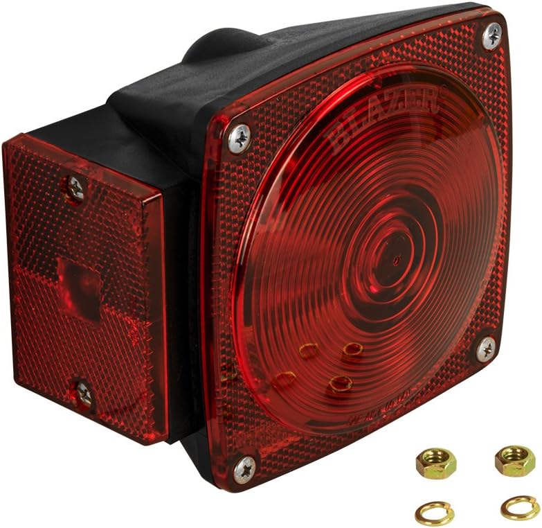 Blazer International accesorios para trailer & enganches 372ODM-24. Marcador reflectante para calzada naranja de 72″, paquete de de 1, Rojo