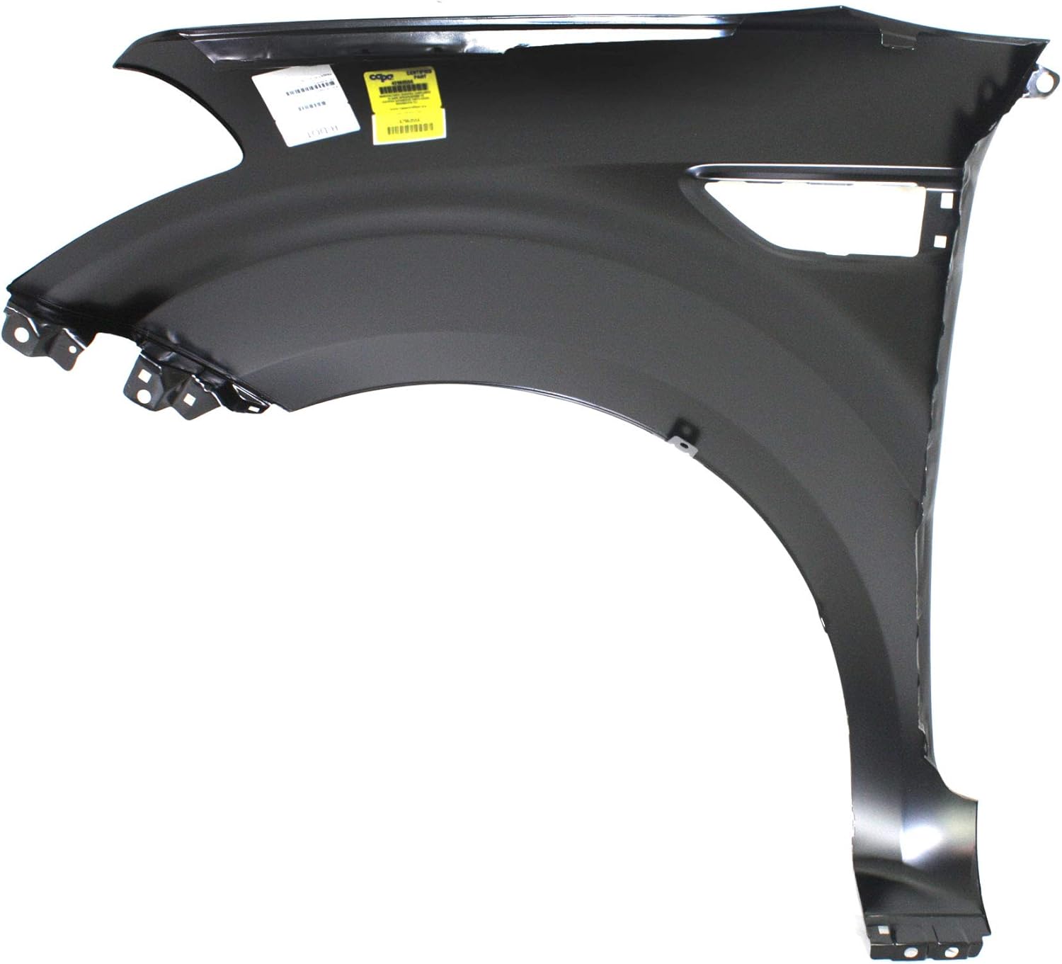 Garage-Pro Guardabarros compatible con acero imprimado para el lado del pasajero delantero Kia Soul 2010-2013