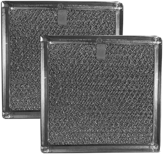 Repuesto de filtro de grasa 2X para GE JVM7195DK1WW JVM7195DK2BB JVM7195DK2CC JVM7195DK2WW JVM7195DK3WW JVM7195DK4BB JVM7195DK4WW