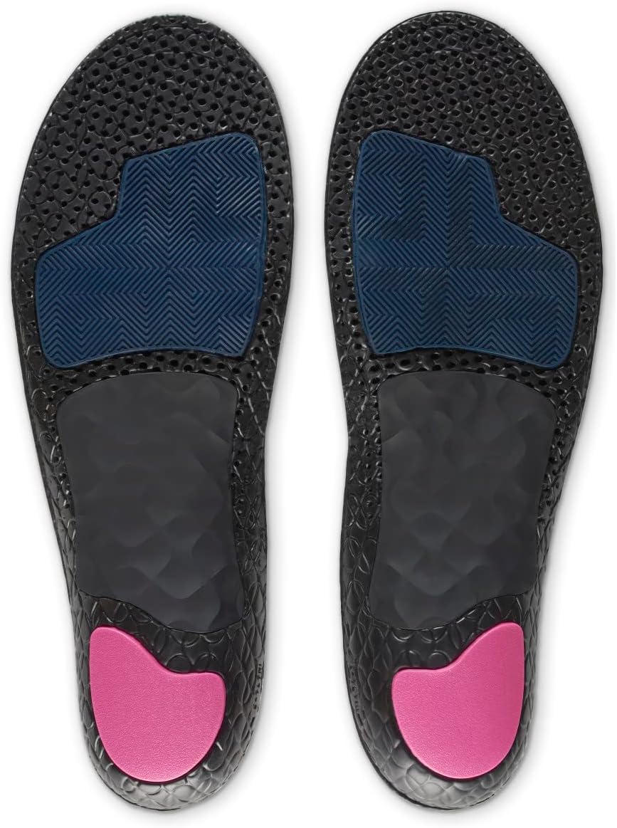 Spenco Plantillas de zapatos de control de suelo para mujeres y hombres, arco bajo, mujeres 5-6  hombres 4-5