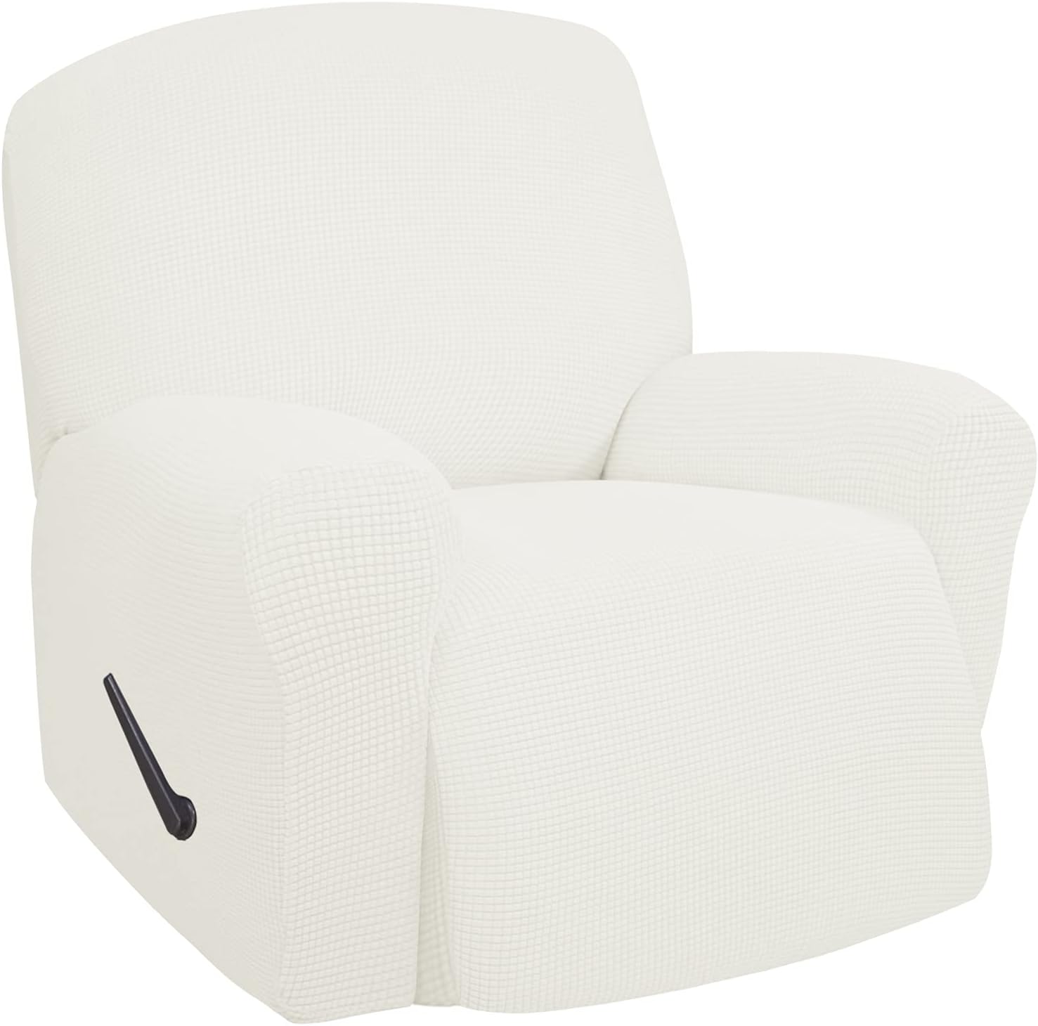 Easy-Going Funda elástica para sofá reclinable de gran tamaño, 1 pieza, protector de muebles suave con parte inferior elástica para niños, poliéster