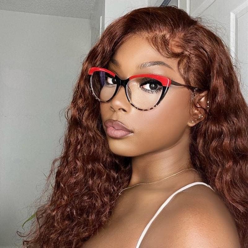 VOOGLAM Gafas de lectura de ojo de gato para mujer, anti luz azul, rayos UV, para lectores
