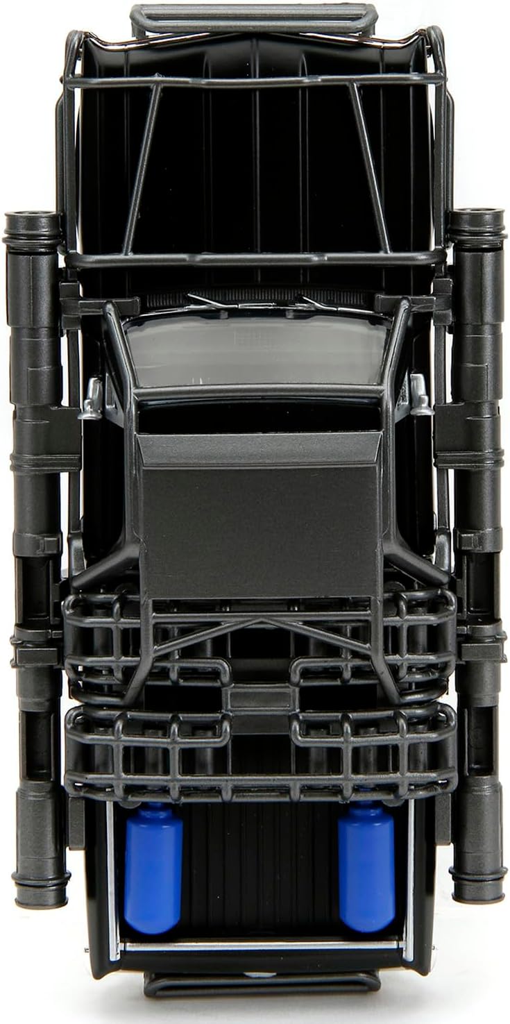 1967 Chevy El Camino con cañones Matt Black Fast X (2023) Serie de películas 132 Modelo de automóvil fundido a presión por Jada 34733