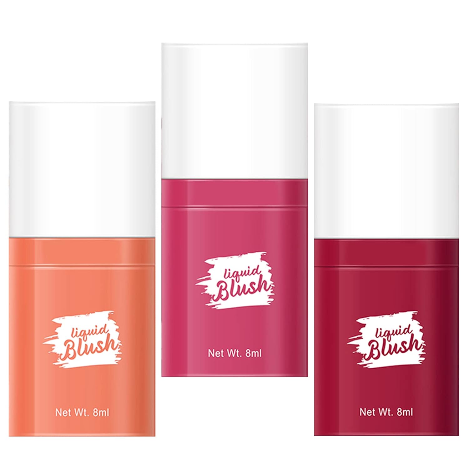 Set de maquillaje líquido, rubor crema para mejillas, regalos del día de la madre, aspecto natural, impermeable, ligero, sensación transpirable,