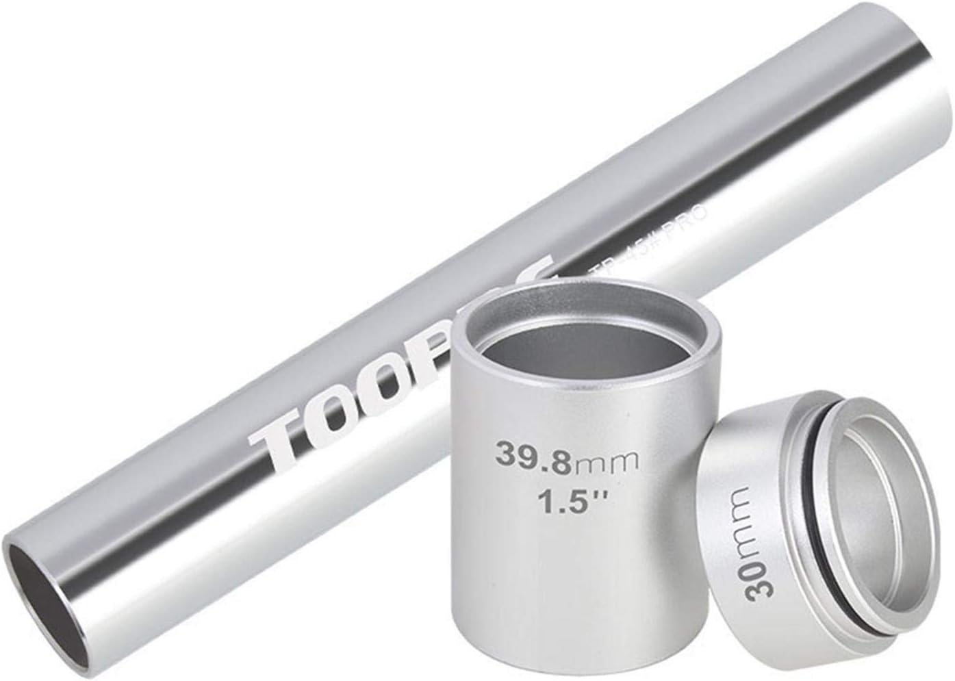 CALIDAKA Herramienta BB de bicicleta de 3 piezas, kit de ajuste de horquilla delantera de reparación de bicicleta de aleación de aluminio,